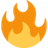 Twitter Fire Emoji